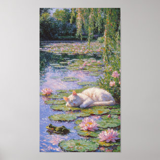 The Secret Life of Monet’s Cats Poster