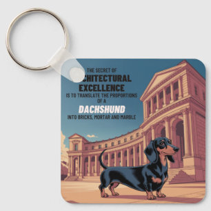 The Secret Of Architectural Excellence Key Ring