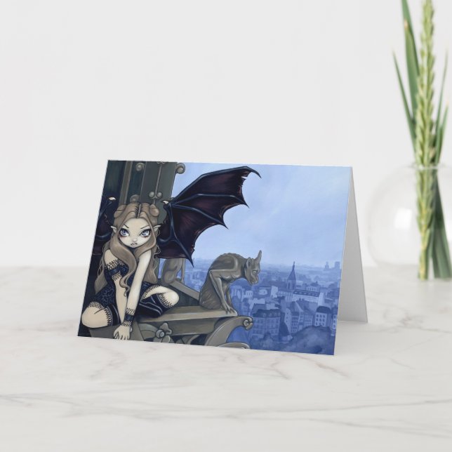 "The Secret of Notre Dame" Greeting Card (Front)