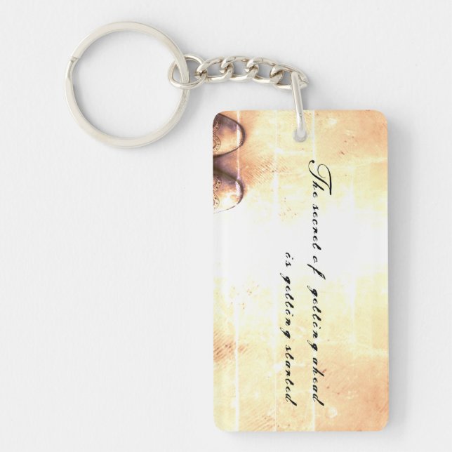 The Secret of Progress Key Ring (Front)