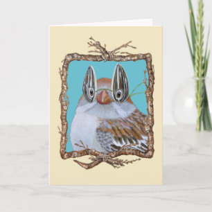 The Secret Sharer card with border