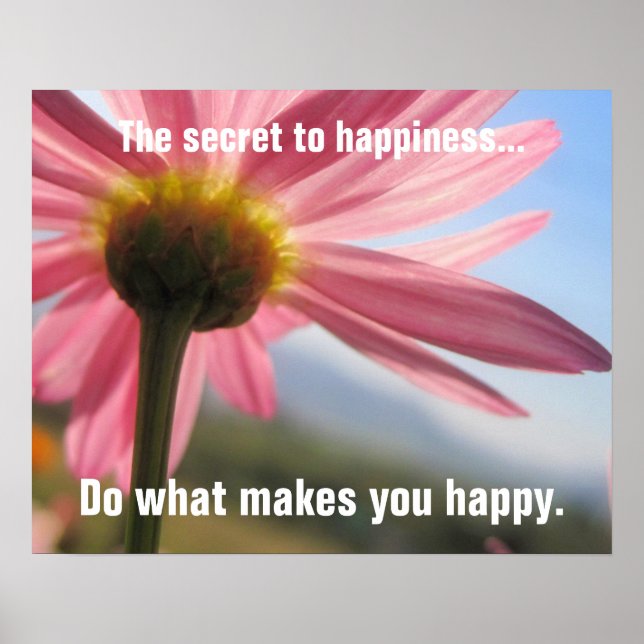 The Secret to Happiness Poster (Front)