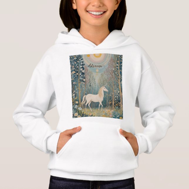 The Secret Unicorn of Whispering Woods (Front)