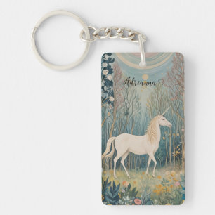 The Secret Unicorn of Whispering Woods Key Ring