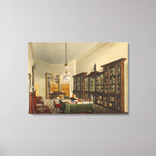 The Secretary's Room, Apsley House, by T. Boys, 18 Canvas Print
