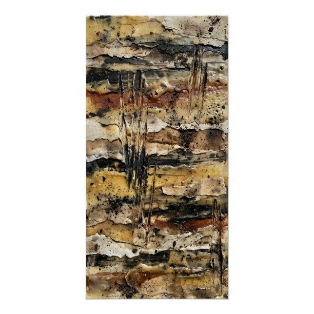 The Sedimentary Memory Poster (Front)
