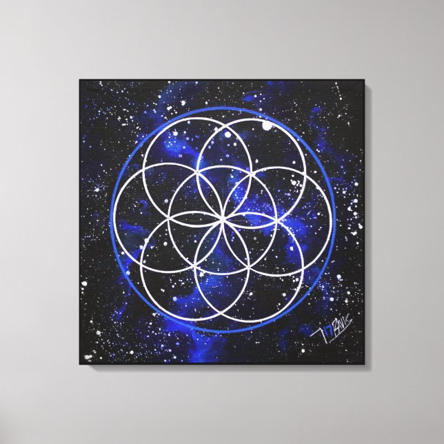 The Seed of Life Canvas Print (Front)