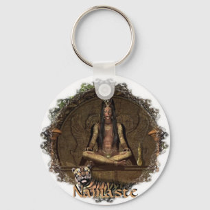 The Seer-Namaste Key Ring