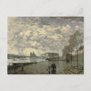 The Seine and Notre Dame Postcard