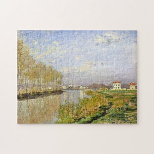 The Seine Argenteuil Monet Fine Art Jigsaw Puzzle
