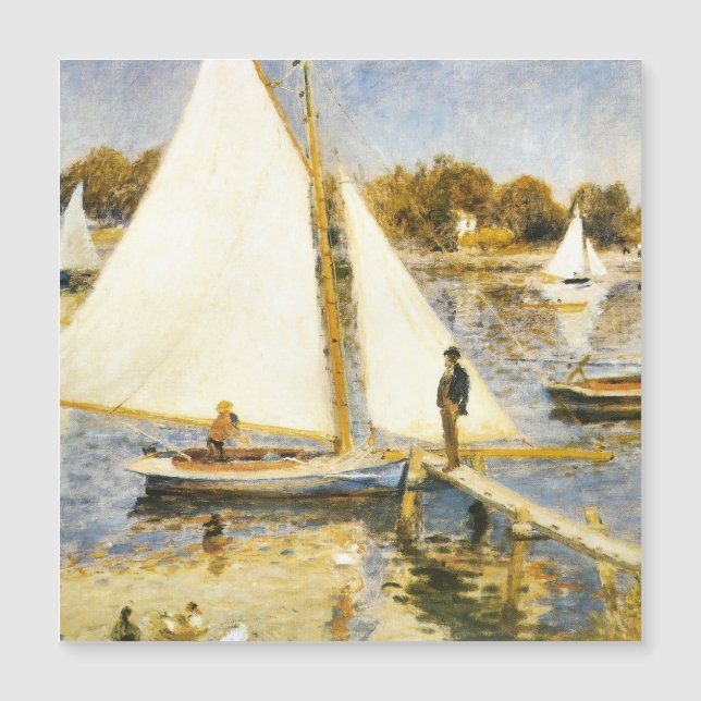 The Seine at Argenteuil  Auguste  Renoir   (Front)