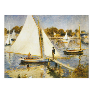 The Seine at Argenteuil Auguste Renoir Poster