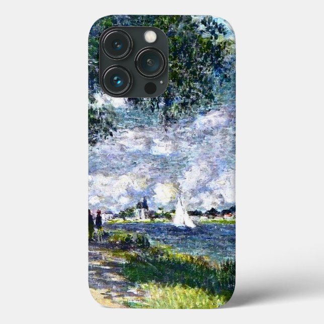 The Seine at Argenteuil by Monet, Case-Mate iPhone Case (Back)
