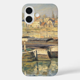 The Seine at Asnieres by Claude Monet iPhone 16 Case