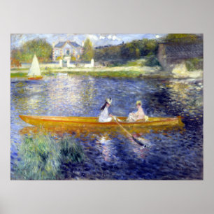 The Seine at Asnieres (The Skiff) Renoir Poster