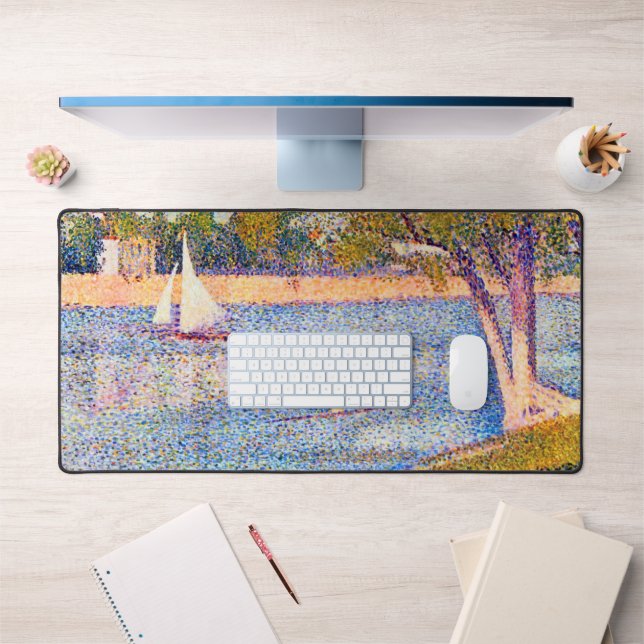 The Seine at La Grande Jatte, Seurat Desk Mat (Office 1)