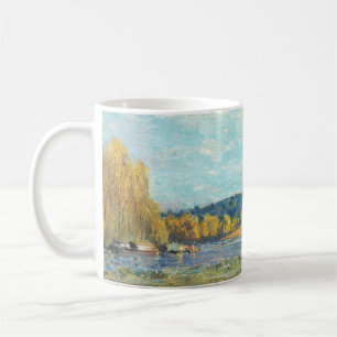 The Seine at Saint-Cloud Alfred Sisley Coffee Mug
