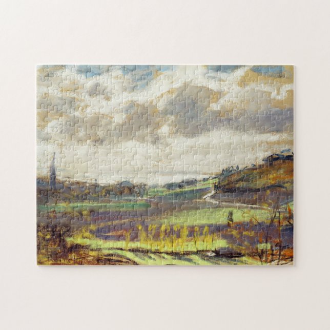 The Seine Estuary Monet Fine Art Jigsaw Puzzle (Horizontal)