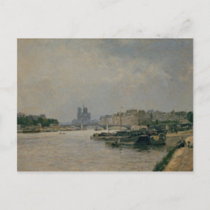 The Seine from the Quai de la Rapee Postcard