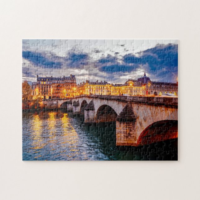 The Seine Paris. Jigsaw Puzzle (Horizontal)