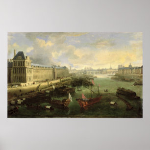 The Seine Viewed with the Pont Neuf Poster