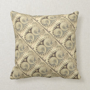 The Selenic Shadowdial by Athanasius Kircher Cushion