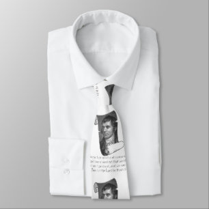 The Selkirk Grace Burns Night Supper Prayer Grey Tie