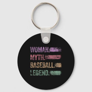 The Sell Legend Retro Cricket Ladies Sell Key Ring