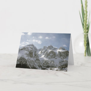 The Sella Gruppe and Val de Mesdi Holiday Card