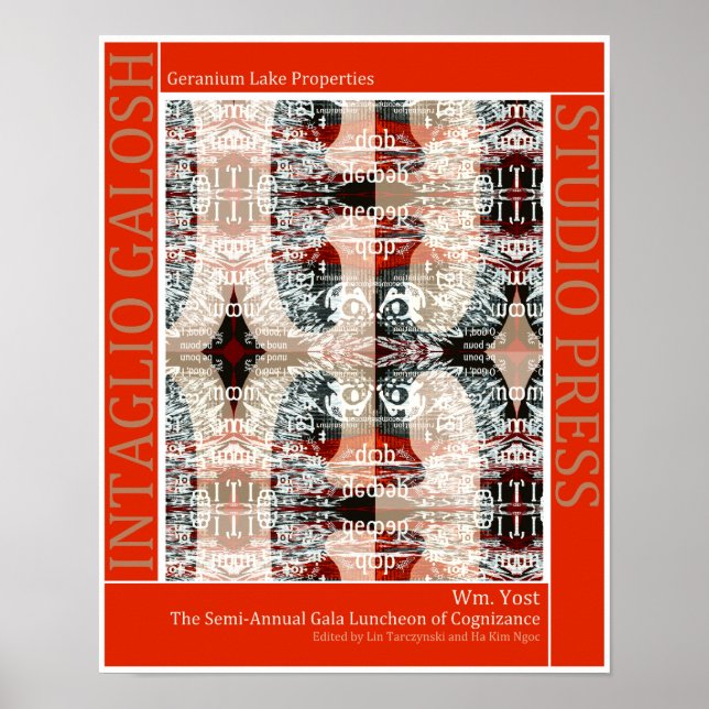 The Semi-Annual Gala Luncheon of Cognizance Poster (Front)