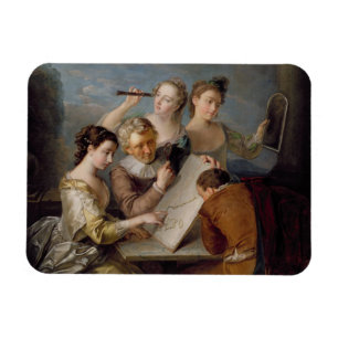 The Sense of Sight, c.1744-47 (oil on canvas) Magnet