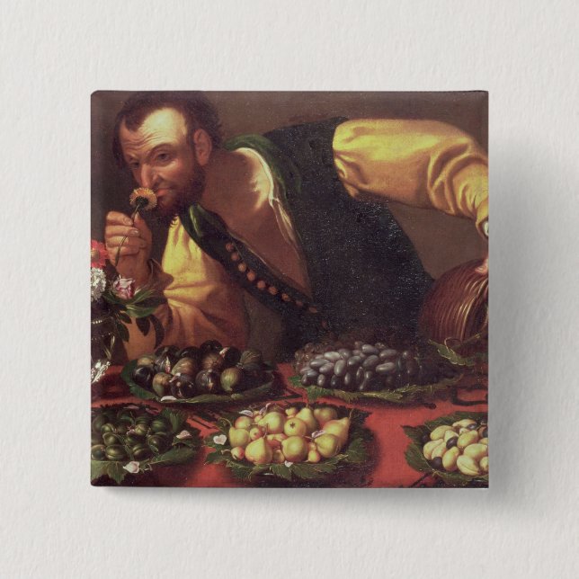 The Sense of Smell 15 Cm Square Badge (Front)