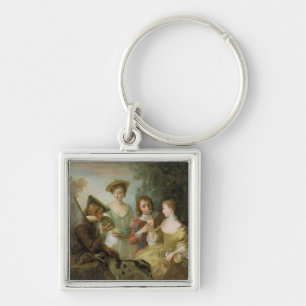 The Sense of Smell, c.1744-47 (oil on canvas) (see Key Ring