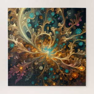 The Sense Of Smell Fractal Abstract Art, Jigsaw Puzzle