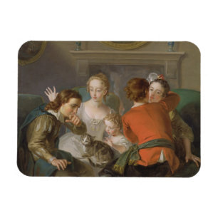 The Sense of Touch, c.1744-47 (oil on canvas) (see Magnet