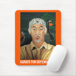 The Sensei Painting by Alfred Fox Mouse Mat