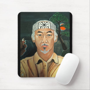 The Sensei Painting by Alfred Fox Mouse Mat