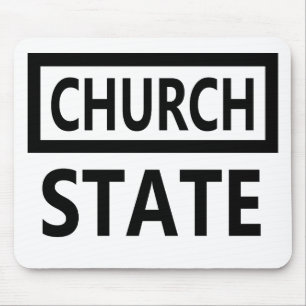 The Separation of Church and State - 1st Amendment Mouse Mat