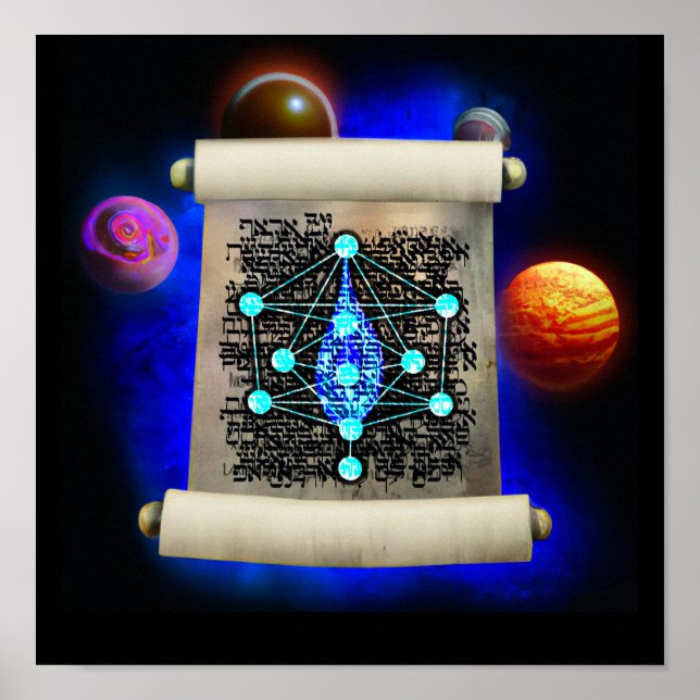 The Sephirot Creating the World Poster (Front)