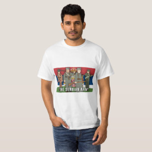 The Serbian Army Faction World War I T-Shirt