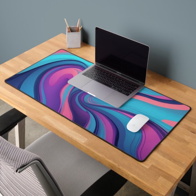 The Serene Wave's CyberPunk Desk Mat (Office 2)