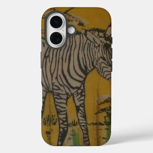 The Serengeti Spirit: Zebra Grazing in the Mara Case-Mate iPhone Case (Back)