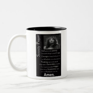 The Serenity Prayer Two-Tone Coffee Mug