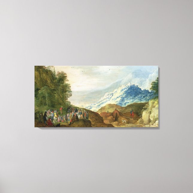 The Sermon on the Mount Canvas Print (Front)
