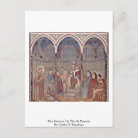 The Sermon On The St.Francis By Giotto Di Bondone