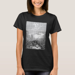 The Serpent Gustave Dore Divine Comedy Dantes Purg T-Shirt