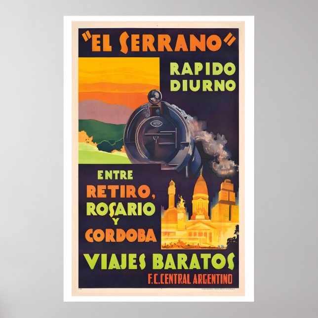 The Serrano Retreat Rosario and Cordoba Argentina Poster (Front)