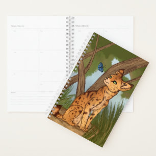 The Serval and the Butterfly Planner