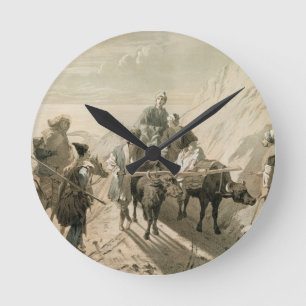 The Sevang or Cockcha Lake, Transcaucasia, plate 2 Round Clock