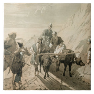 The Sevang or Cockcha Lake, Transcaucasia, plate 2 Tile